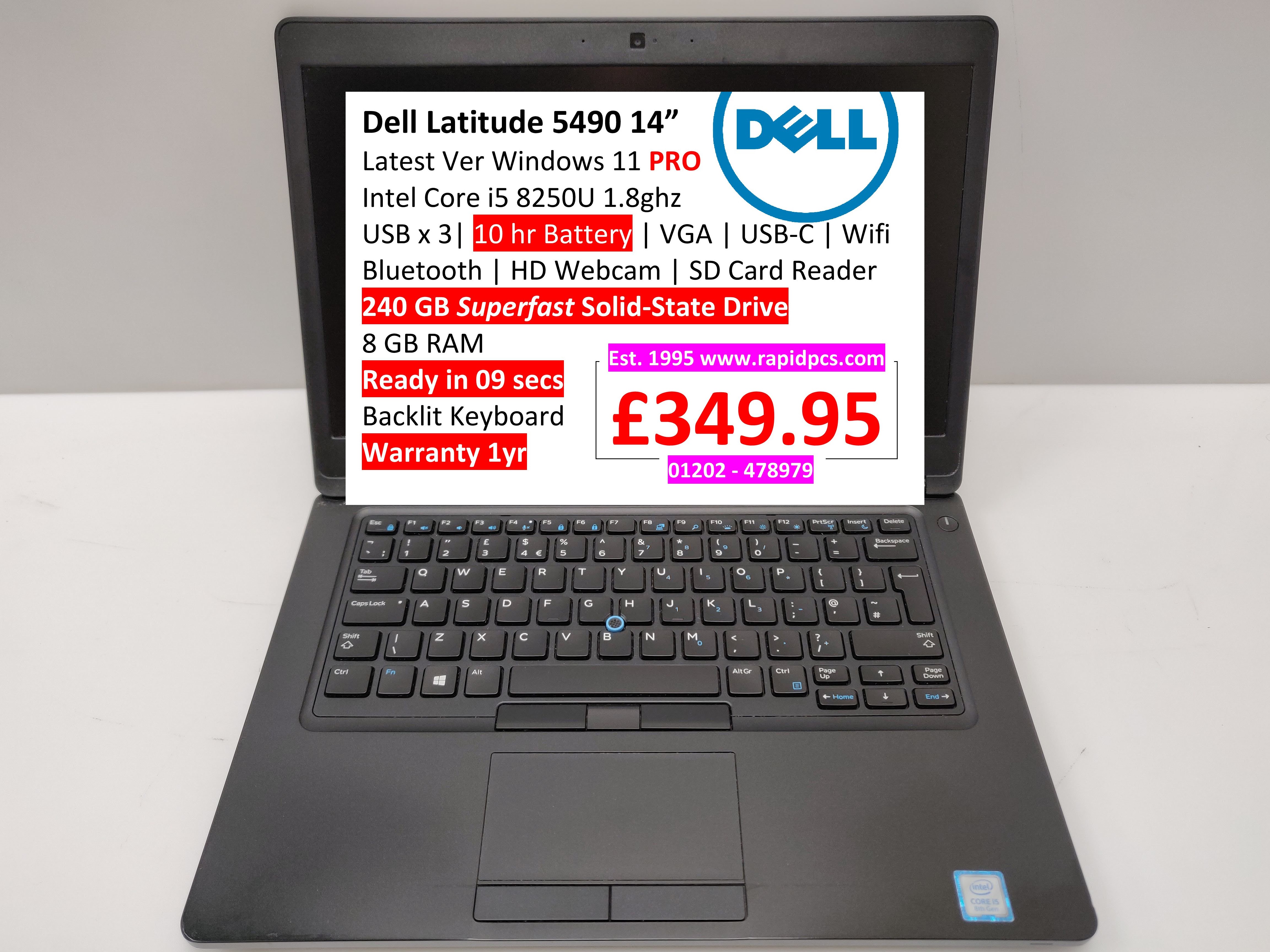 Dell Latitude Win   ”   Rapid PCs