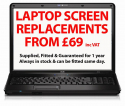 Laptop Screen Replacement from