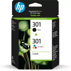 HP 301 Content Combo Pack - 2 Standard Capacity Ink Cartridges (Black/Tri-Colour)