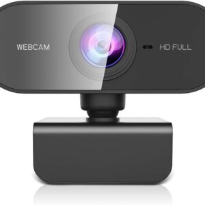 Webcam for PC with Microphone, HD 1080P