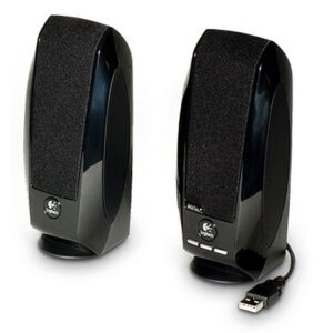 Logitech S150 2.0 Digital Speaker System, 5W RMS, Black, USB
