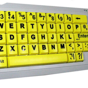 Hi-visibility Black/Yellow Upper-case