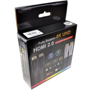Long HDMI Active Optical Cable AOC HDR 18Gbps 4K 60Hz 2160P 10m