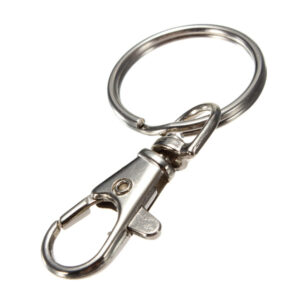 SMALL SILVER LOBSTER TRIGGER SWIVEL CLASPS