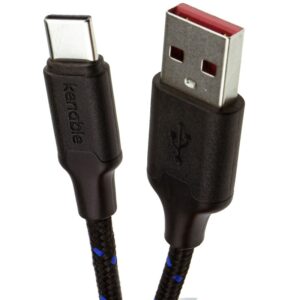 BRAIDED 20AWG USB A To Type C USB-C FAST CHARGE 3A+ Charging Cable 1m