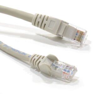 C6 CAT6-CCA UTP RJ45 Ethernet LSZH Networking Cable Beige 0.5m