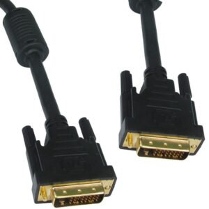 DVI-D 24 + 1 pin Male to Male Cable Dual Link Lead 2m