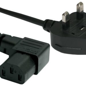 90 Degree IEC Power Cable - 1.9 Metres