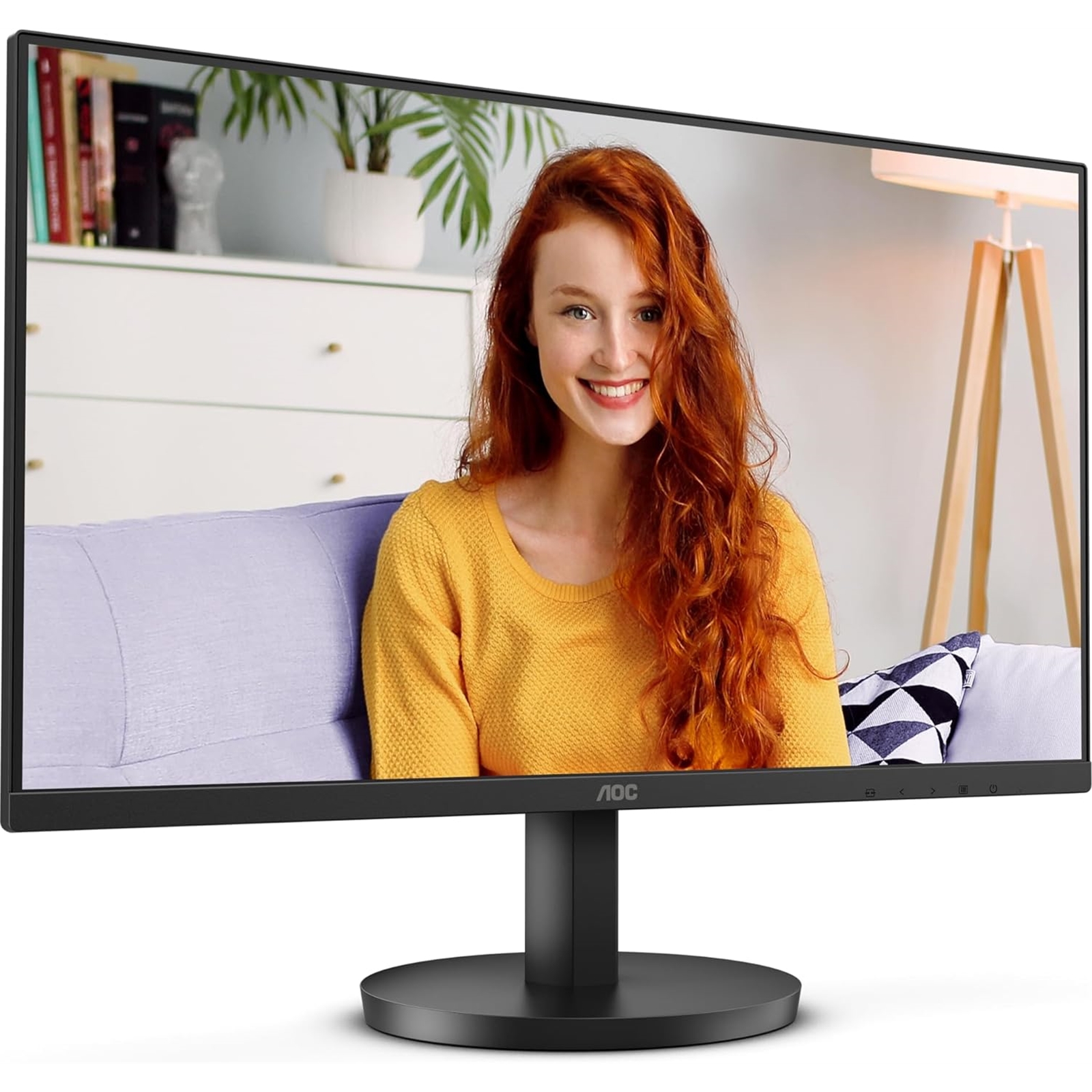 AOC 24B3HA2 23.8 Inch Full HD IPS Monitor, WLED, VGA, HDMI, Speakers, VESA, 100Hz, 1ms, Speakers, Internal PSU - Image 4
