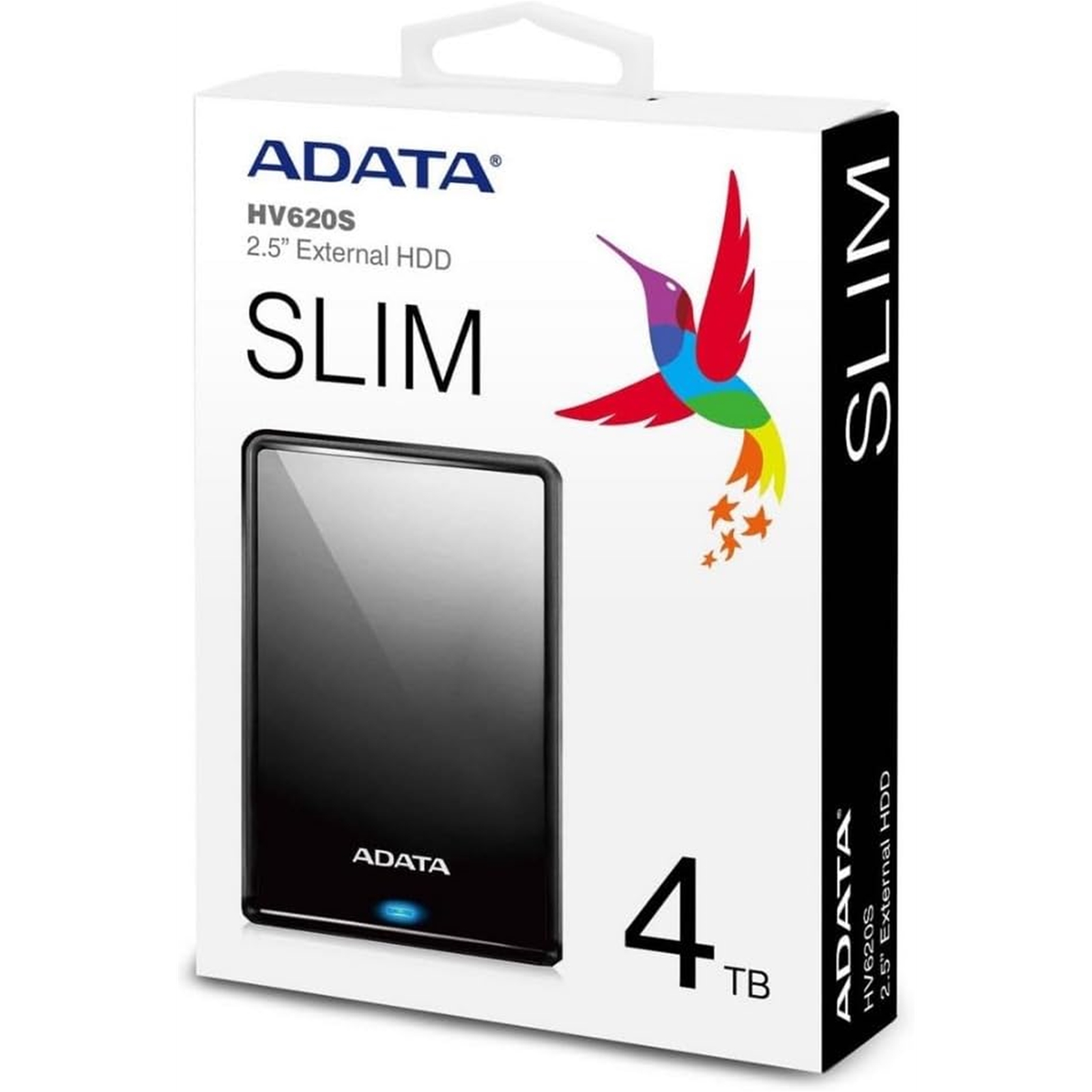 Adata HV620S 4TB USB 3.1 2.5 Inch Portable External Hard Drive, Black - Image 2