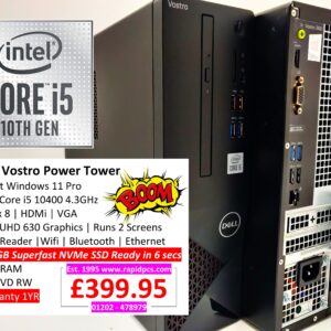 Dell Vostro 3681 i5 10400 8gb 256gb