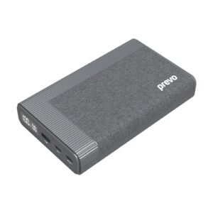 Portable Fast-Charging Powerbank with Digital Display Prevo