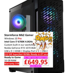 Stormforce Mk2 Gamer RGB