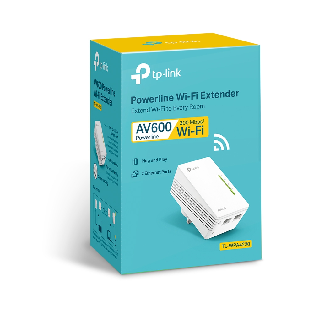 TP-LINK 300Mbps AV600 Wi-Fi Powerline Extender - Image 3