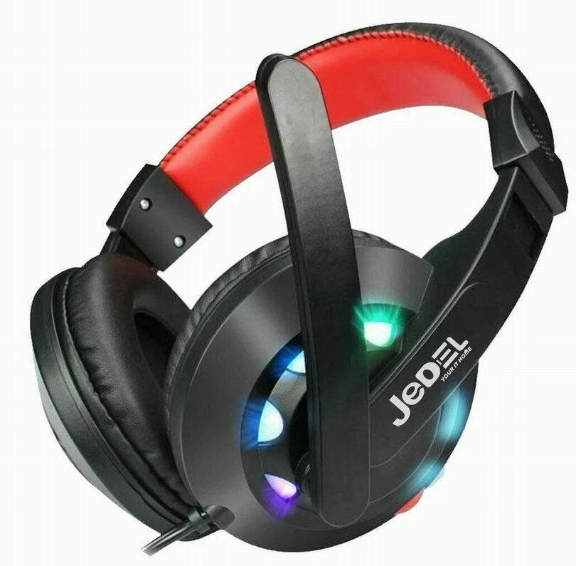 Jedel CP-04 Knights Templar Elite 4-in-1 Gaming Kit - Backlit RGB Keyboard, 1000 DPI RGB Mouse, 40mm Driver RGB Headset, XL Mouse Mat Damaged Box - Image 3