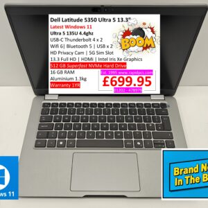 Dell Latitude 5350 Ultra 5 135U 16gb 256gb