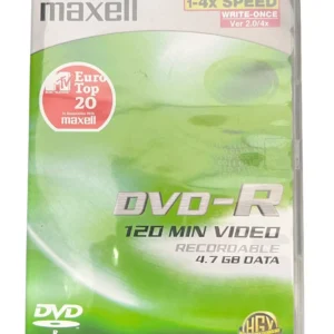 Maxell Recordable DVD-R 1-4x Speed 120Min Video Recordable 4.7 GB