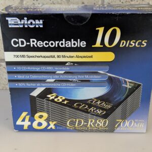 Tevion 10 X CD-Recordable 700mb