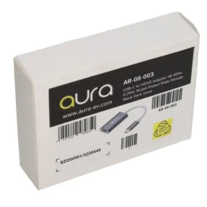 Aura USB Type C to 4K HDMI 60Hz Display Video Adapter for Laptop/Phone/Tablet
