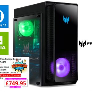 Acer Predator Orion Gaming i5 13400F 16gb 1tb 3060 ti