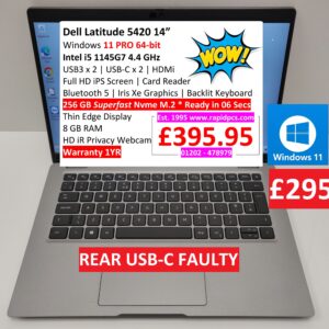 Dell Latitude 5420 i5 1135G7 8gb 256gb