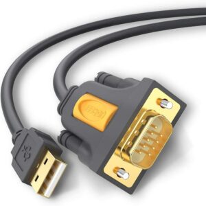 UGREEN USB Serial Cable USB to RS232 DB9 9 pin Converter Cable