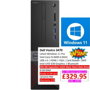 Dell Vostro 3470 i5 8400 8gb 256gb