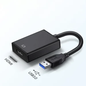 USB 3.0 2.0 To HDMI Audio Video Adaptor Converter Cable For PC Laptop HDTV 1080P