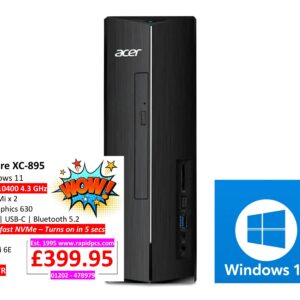 ACER Aspire XC-895 i5 10400 8gb 512gb Windows 11