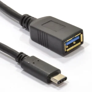 USB 3.1 Type A Female to Type C Male Gen 1 Cable 5GBps 3 Amp 50cm