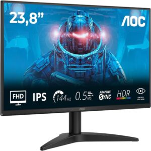 AOC 24B36X 23.8" IPS LED Black Monitor (1920x1080/0.5ms/HDMI/DisplayPort)