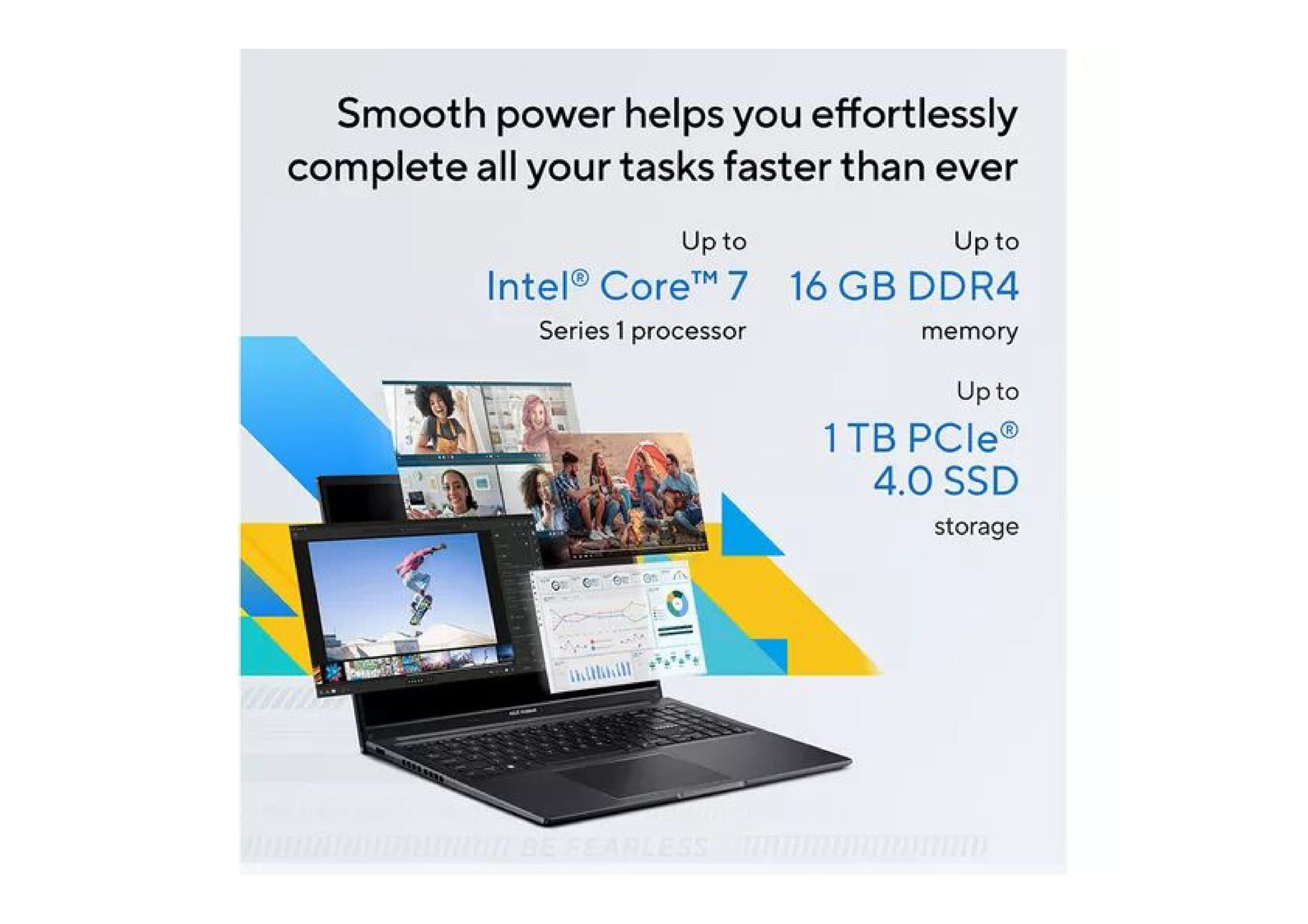 ASUS Laptop VivoBook X1505VA i7 13620H OLED 16gb 1tb - Image 7
